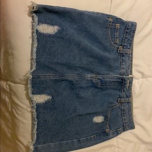 Denim skirt